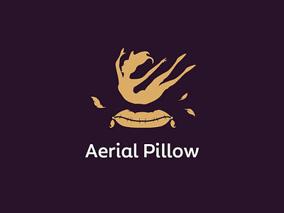 Aerial Pillow Logo branding design illustration logo