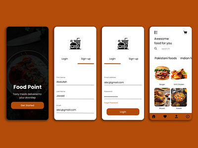 Food Point  -Mobile app