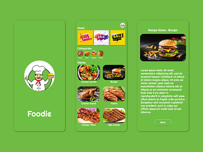 Foodie  -Mobile app