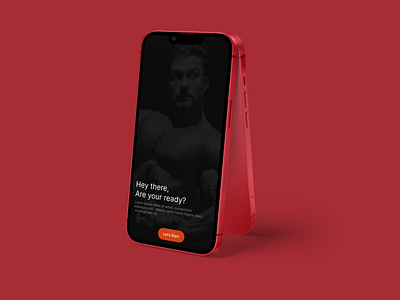 Fitness App -Mobile app adobexd branding cbum design figma fitness fitness mobile app fitness template fitnessapp frontenddesign illustration ui uidesign uiux webdesign workout workout template