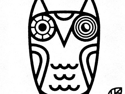 Crazy Eyes eyes matchbox owl