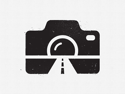 Travel Photographer adventure camera logo outdoors road travel