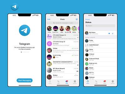 Telegram Social App