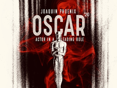 Joker - Oscar 20 awards creative joker oscar poster