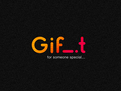 Gift it logo creative design ideas logo
