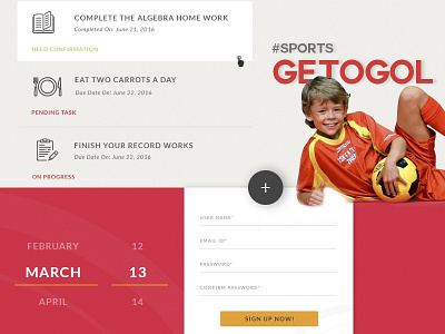 Getogol - Mobile App