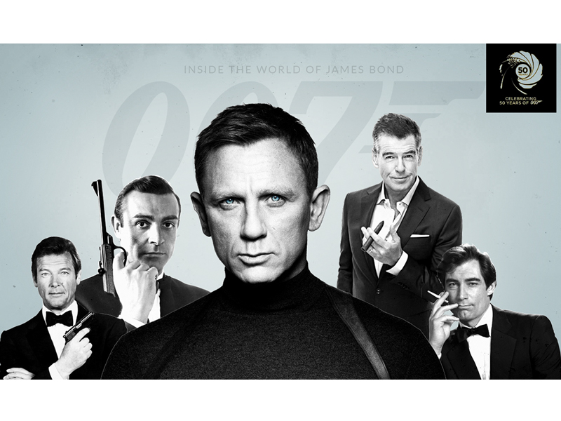 50 years of JamesBond by Raghu Chandrasekaran on Dribbble