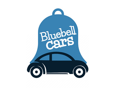 Bluebell cars - Logo branding design logo photography wedding