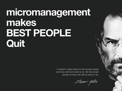 Steve Jobs creative poster quote