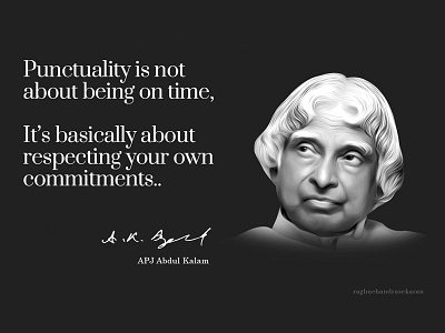 Abdul Kalam design illustration poster typography