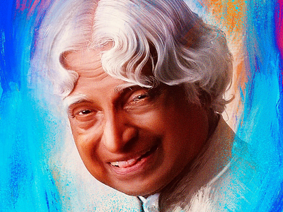 Abdul Kalam art design sketch