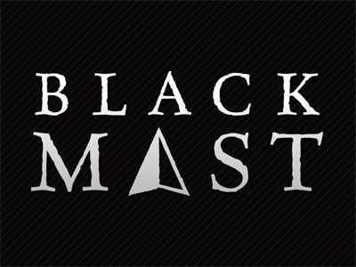 Black Mast branding identity logo