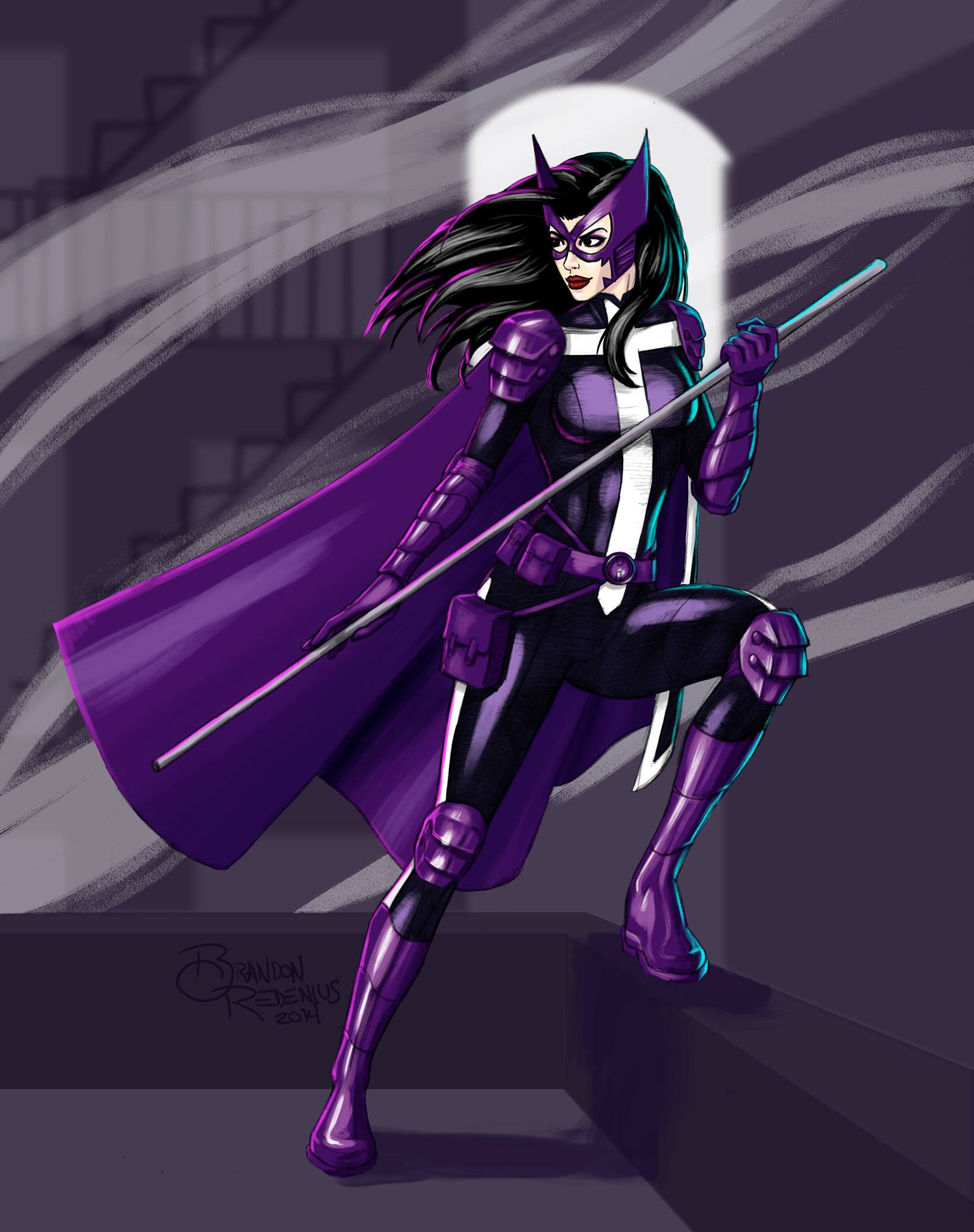 Охотница дс. Huntress (Helena Bertinelli). Охотница Хелена Бертинелли.