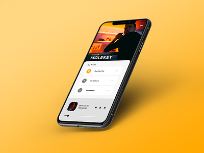 Music App Design 1 - InVision Studio