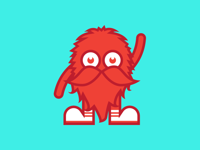 Mascot Illustration illustration beard furry hairy fun cute character mascot vector illustration vector art vectorart vector adobe illustrator adobe illustrator