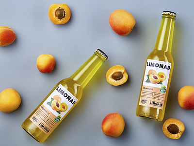 Branding for Limonad (Apricot)