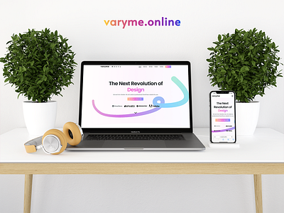 Web design for Varyme (Ukraine) design graphic design logo typography ui ux