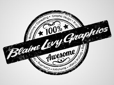 Blaine Levy Graphics Seal branding design graphicdesign illustration logo typography