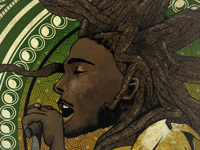 Reggae Poster Contest design graphicdesign illustration music poster