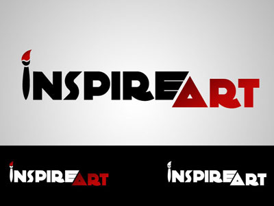 Inspire Art Logo 99 design graphic logo logotype type