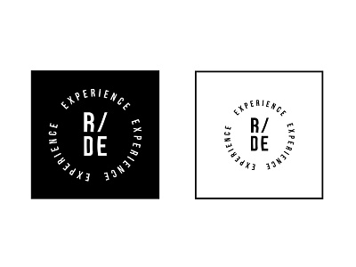 r/de experience mark II branding design flat for fun geometric illustration logo mark shapes vector