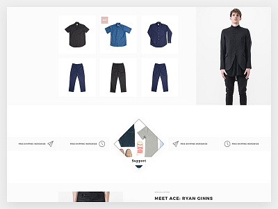 "ORGIIE" E-commerce Theme brand bss concept creative ecommerce minimalist orgiie shopping simple trend webdesign wordpress