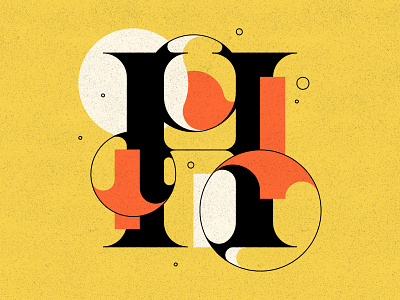 H 36days 36daysoftype bubble type bubbles h letters type typography