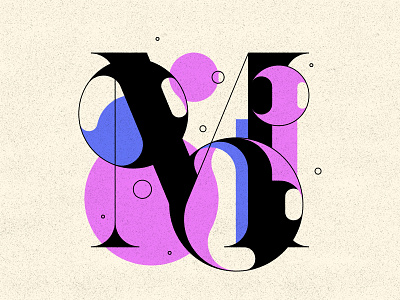 M 36days 36daysoftype bubble type bubbles letters m type typography