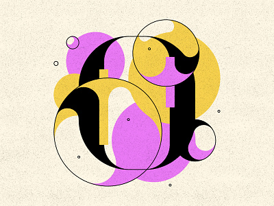 O 36days 36daysoftype bubble bubble type letters type typography