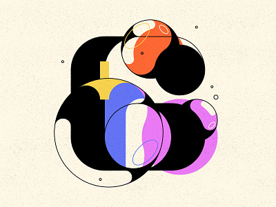 6 36days 36daysoftype bubble type bubbles numbers type typography