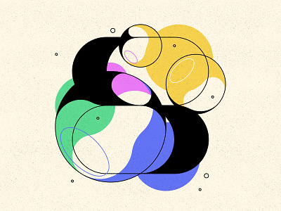 8 36days 36daysoftype bubble type bubbles numbers type typography