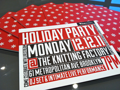 Holiday Party card holiday invite print