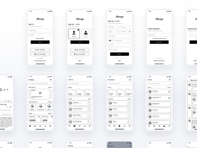 Edtech Wireframes