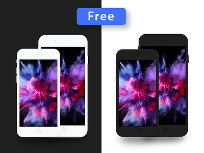 Free Iphone 8/8+ PSD Mockup