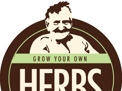 Herb's Herbs herbs illustration logo