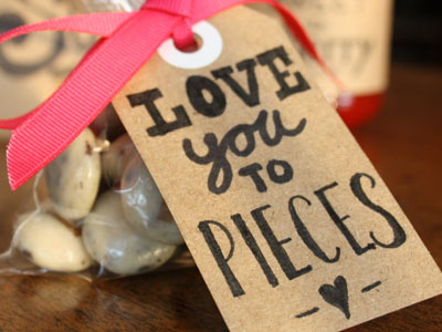 Love You To Pieces hand lettering letters sharpee valentine