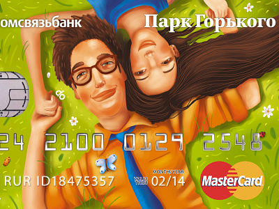 Another MasterCard illustration master card mastercard mc plastic visa