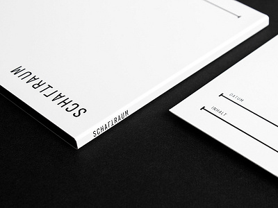 Schaltraum Architects Identity architects architecture brand branding design german identity layout stationery type typography