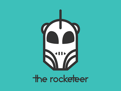 The Rocketeer design vector