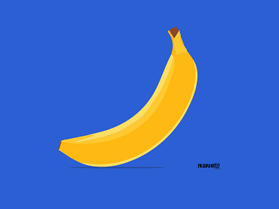 Pigbanko Banana design vector