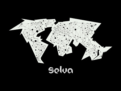Selva Mapa design vector