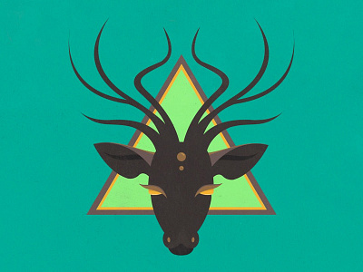 Deer - Logotype deer illustration logo logotype vector