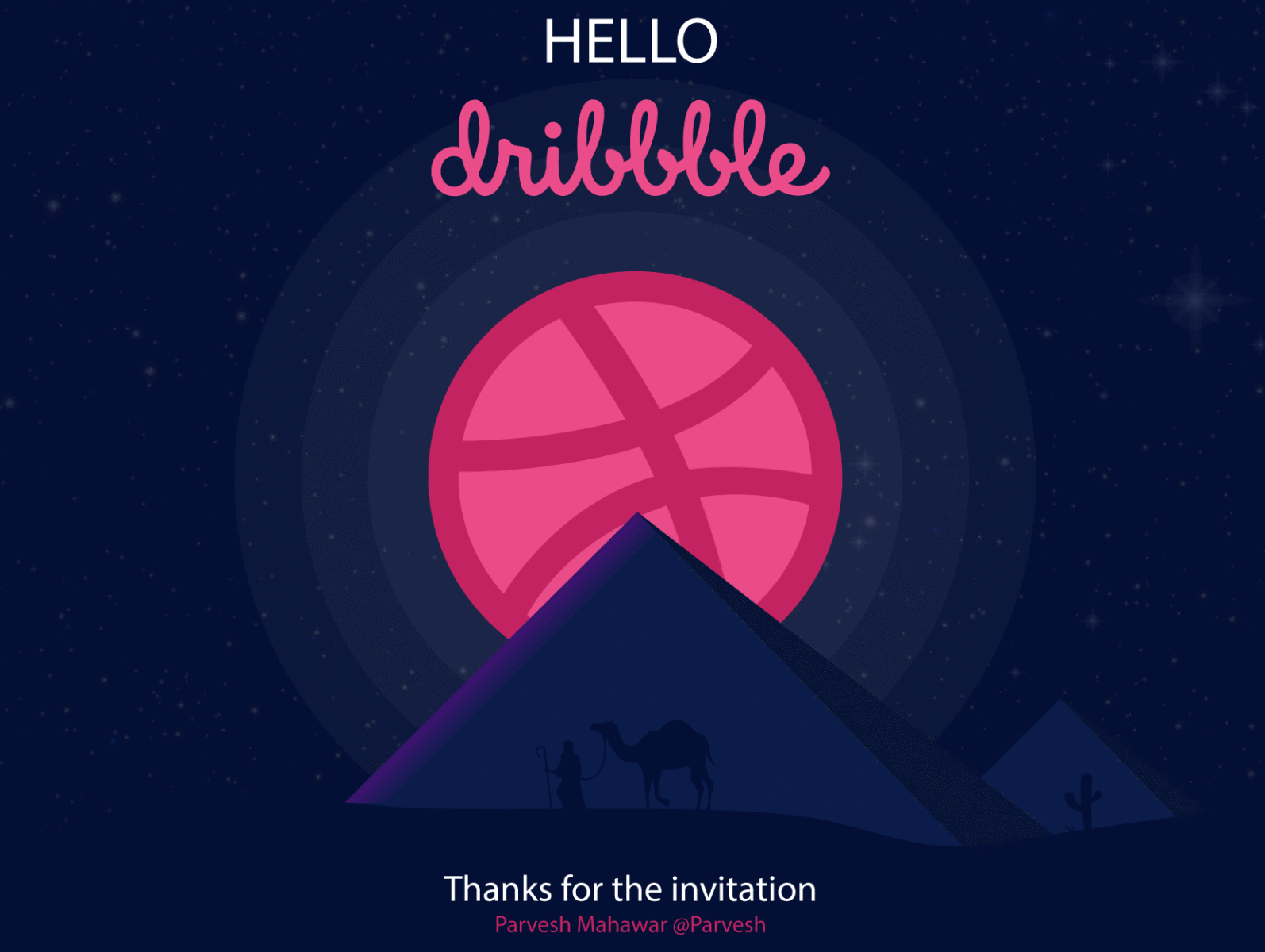 Hello dribbble