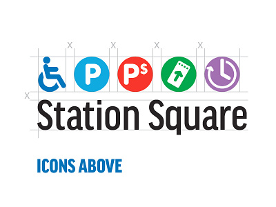 Pittsburgh Station Informational Icons