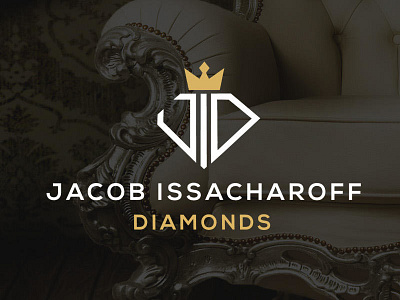 Diamond Dealer Logo diamonds jewelry logo design