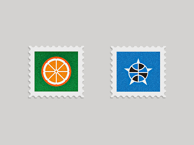 Orlando Themed Stamps orange orlando magic stamps