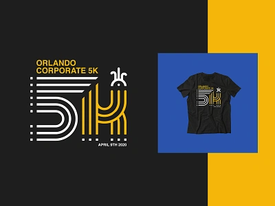 5k Shirt Design 5k florida orlando race shirt shirtdesign