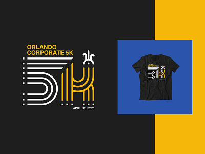 5k Shirt Design 5k florida orlando race shirt shirtdesign