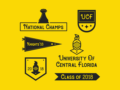 UCF Class of 2018 graduation icons national champs ucf