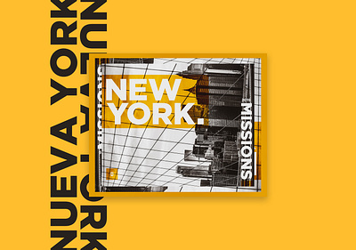 New York church missions new york poster
